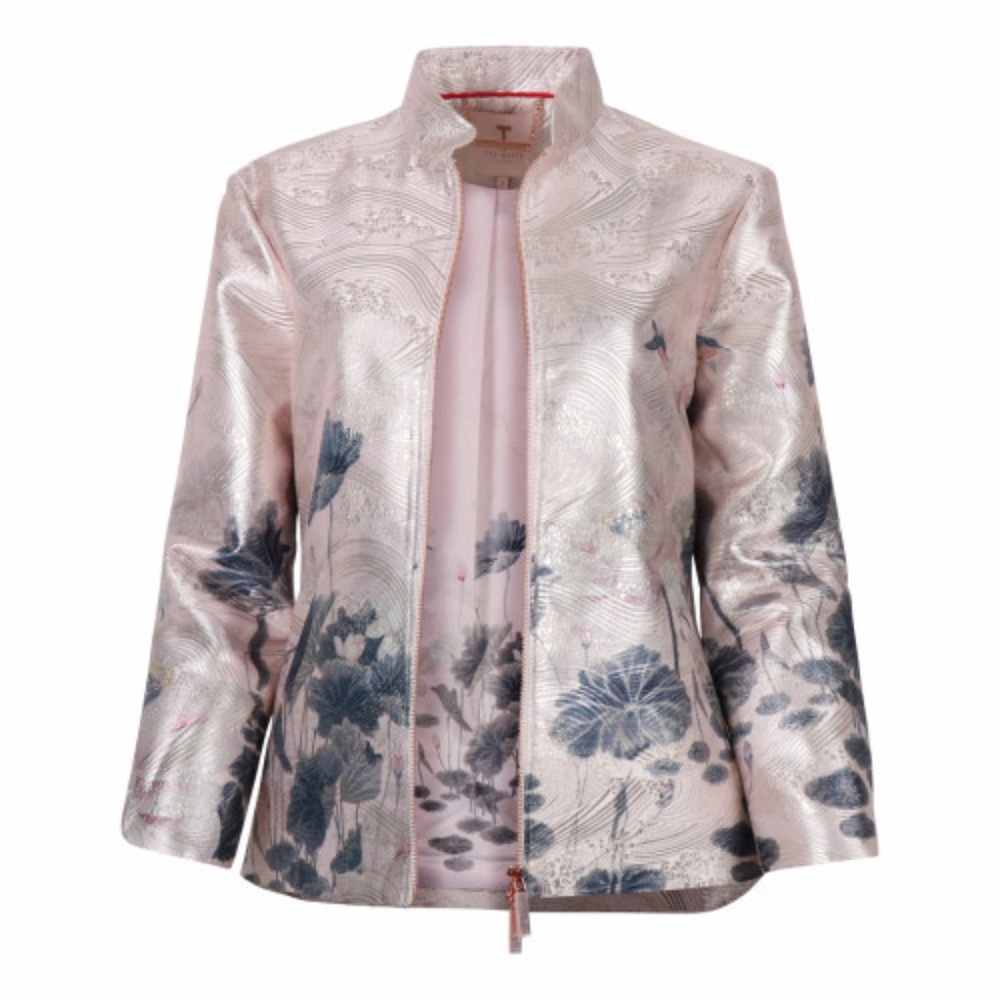 🚫SOLD🚫NWT TED BAKER ORIENT JACQUARD JACKET - Picture 2 of 7